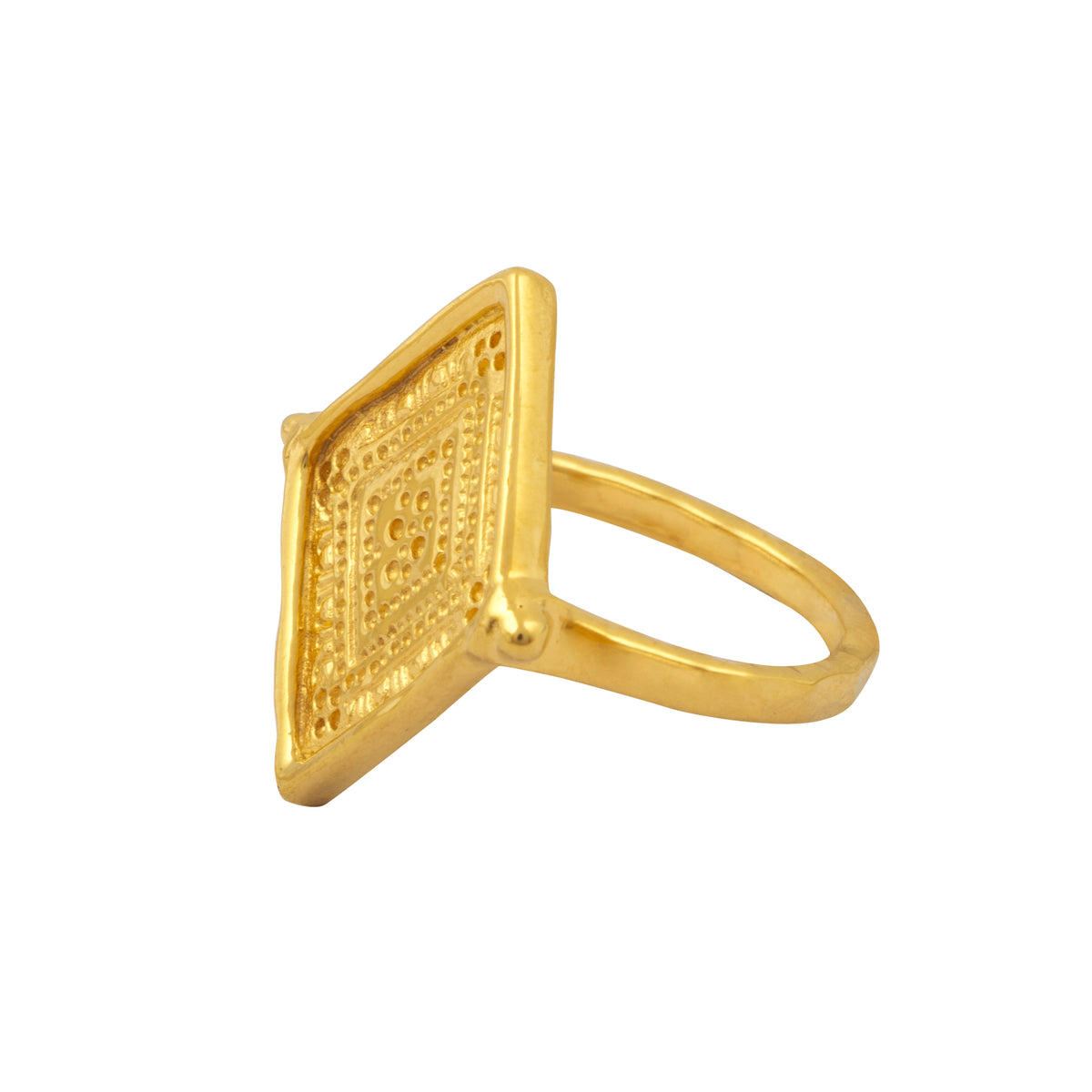 Kya Ring- 22k Vermeil