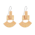 Naia Earrings Brass