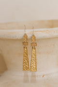Ayana earrings - brass