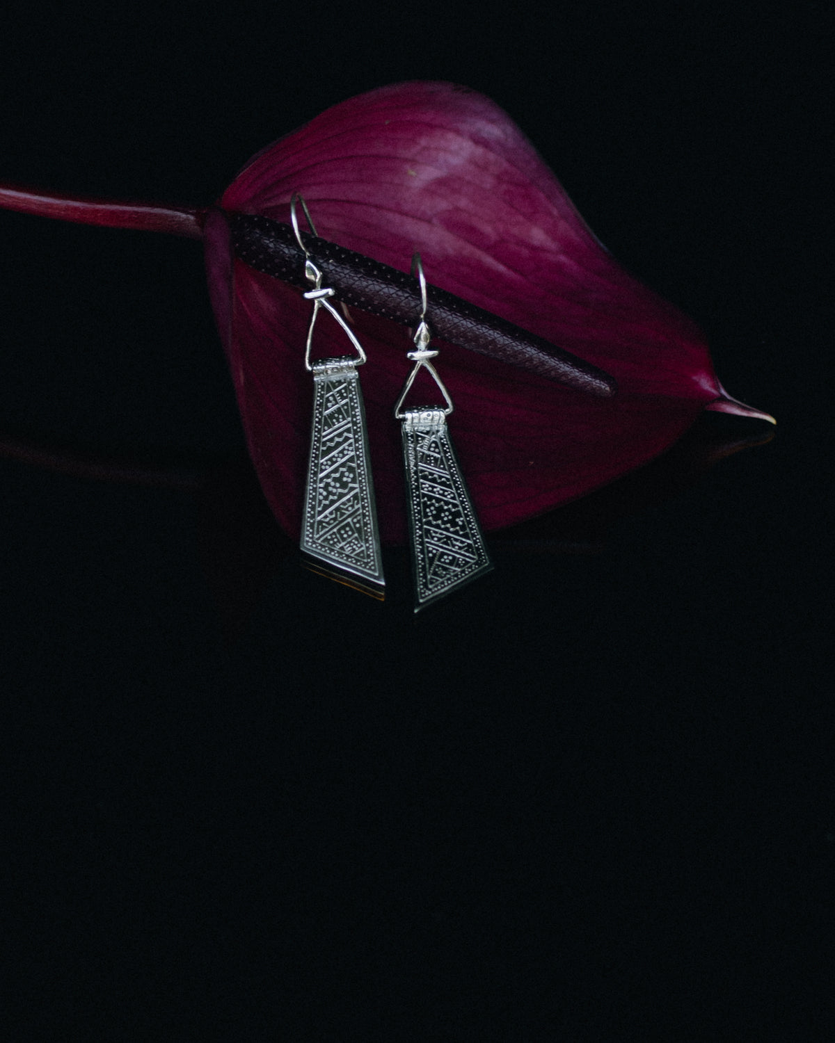 Zahi Earrings - White