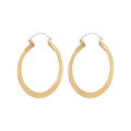 Shivani hoops - brass