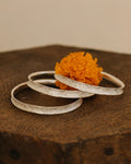 Najma Bangles - Silver Plated