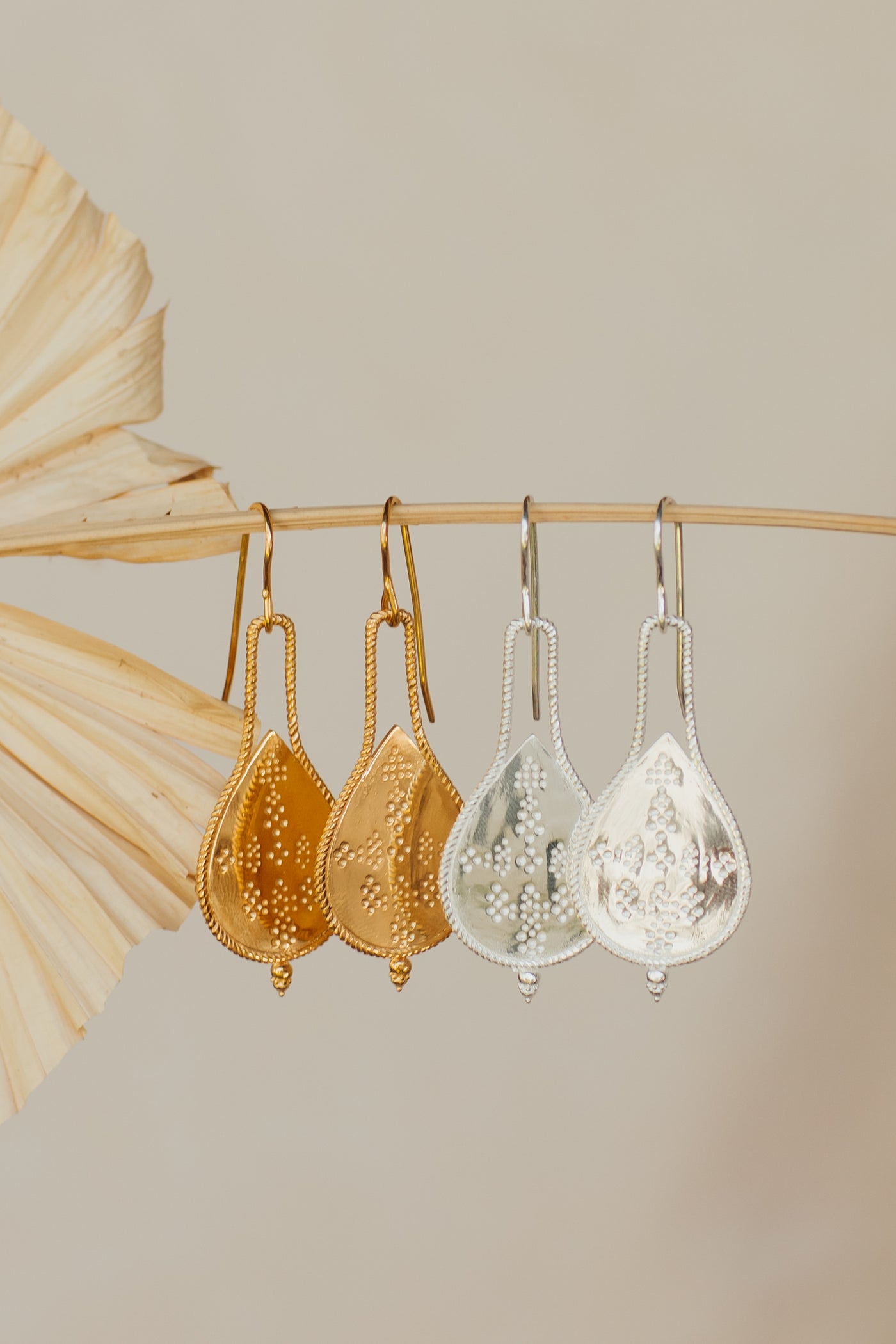 Nahla earrings - sterling silver