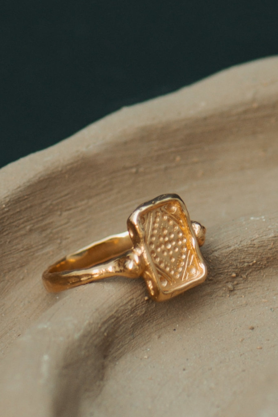 Najma Ring - 22K Vermeil