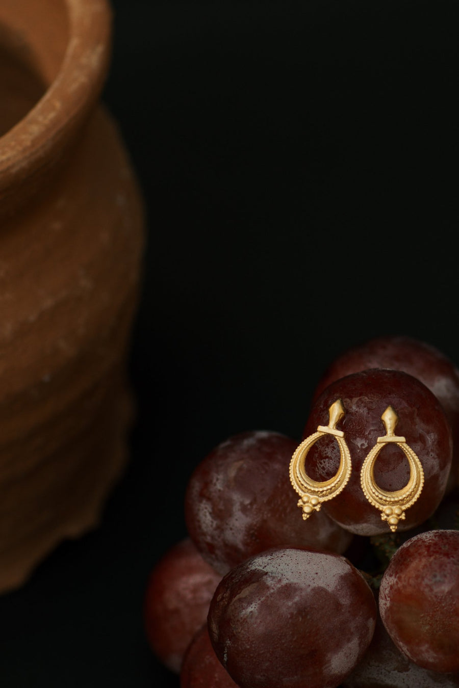 Nalini Studs - 22K Vermeil