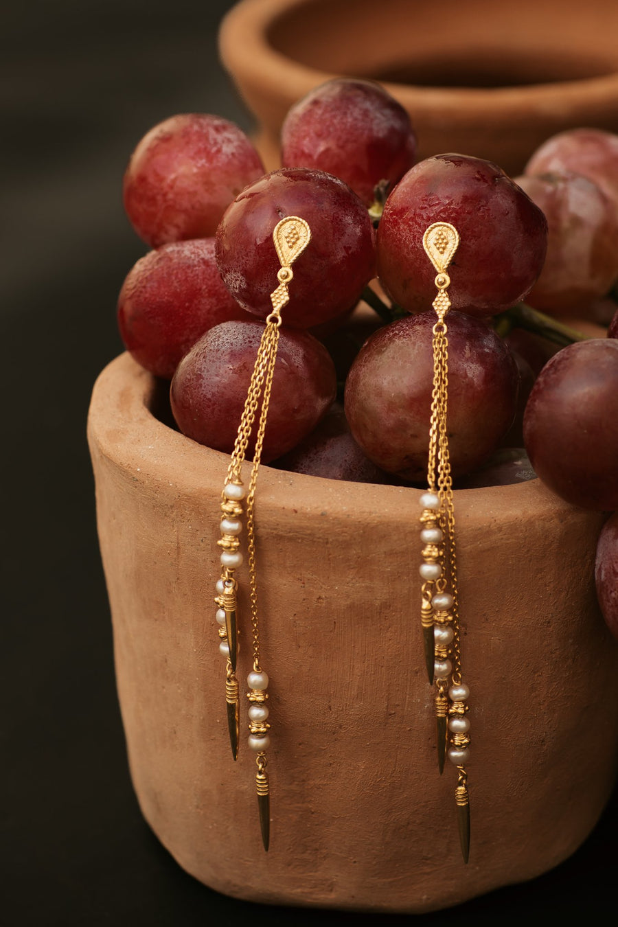 Kirana Earrings - 22k Vermeil