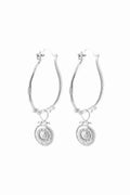 Kavani Hoops - Silver Plated