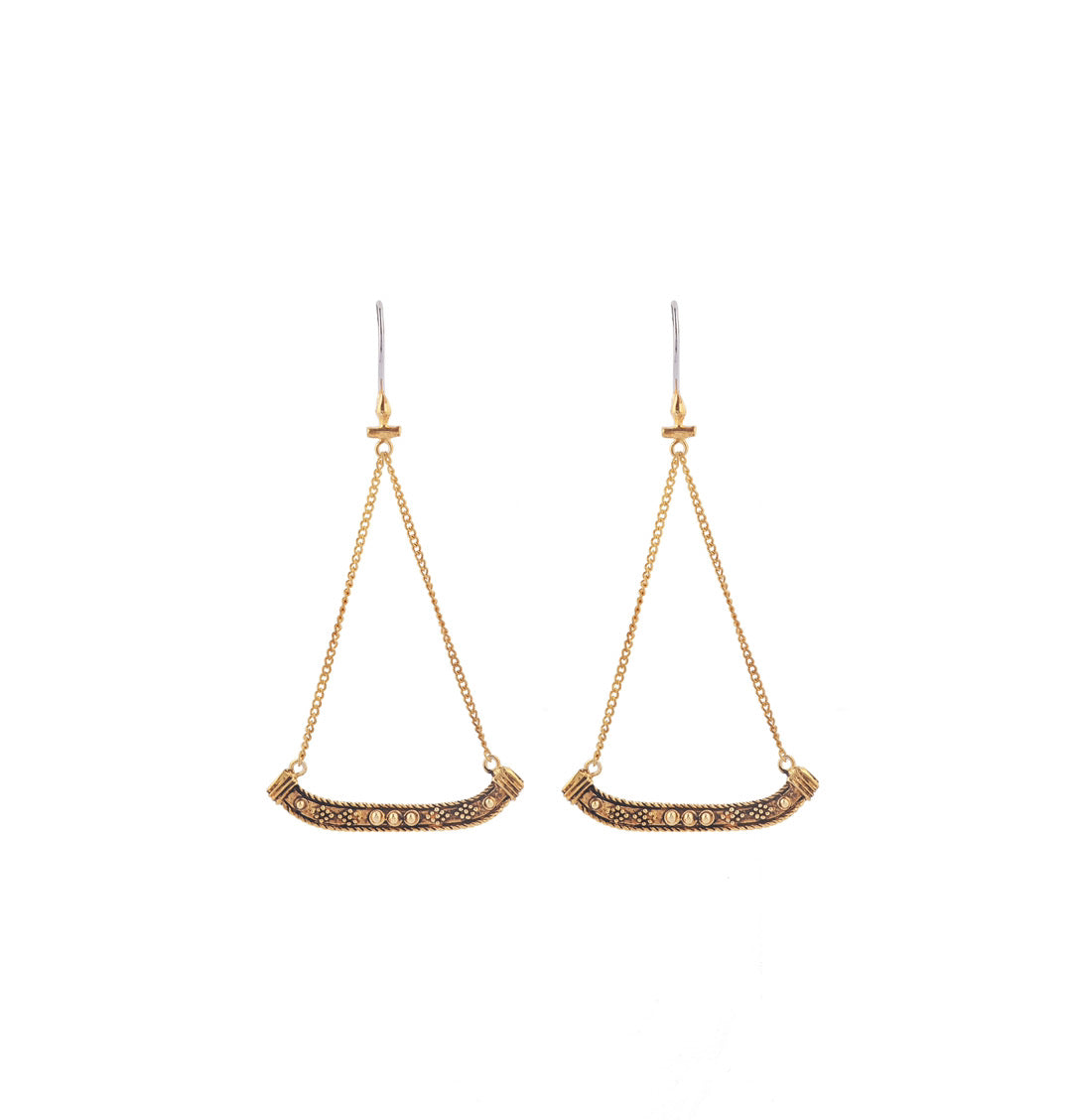 Suri Earrings - Gold Plated