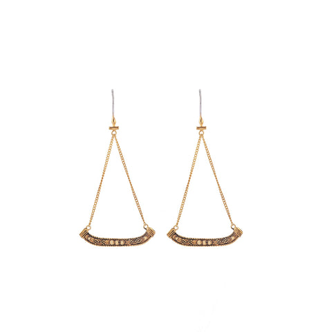 Suri Earrings - Gold Plated