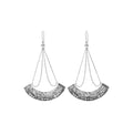 Lasya Earrings - Silver Plated