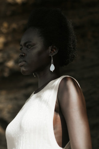 Nahla earrings - sterling silver