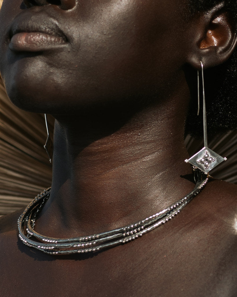 Sita earrings - Sterling silver